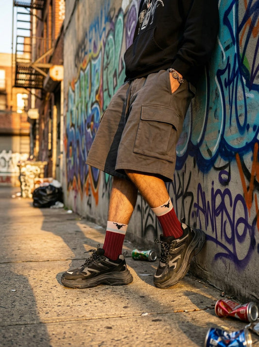 Frontier Series Ribbed Crew Socks – 5-Pair Adventure Pack
