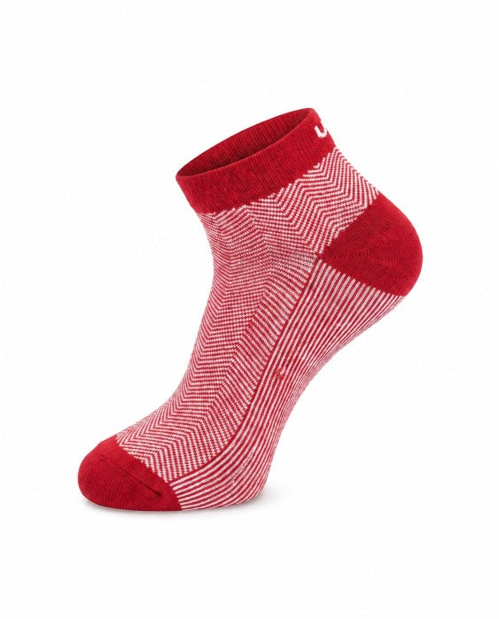 Pack of 3 Premium Chevron Knit Ankle Socks