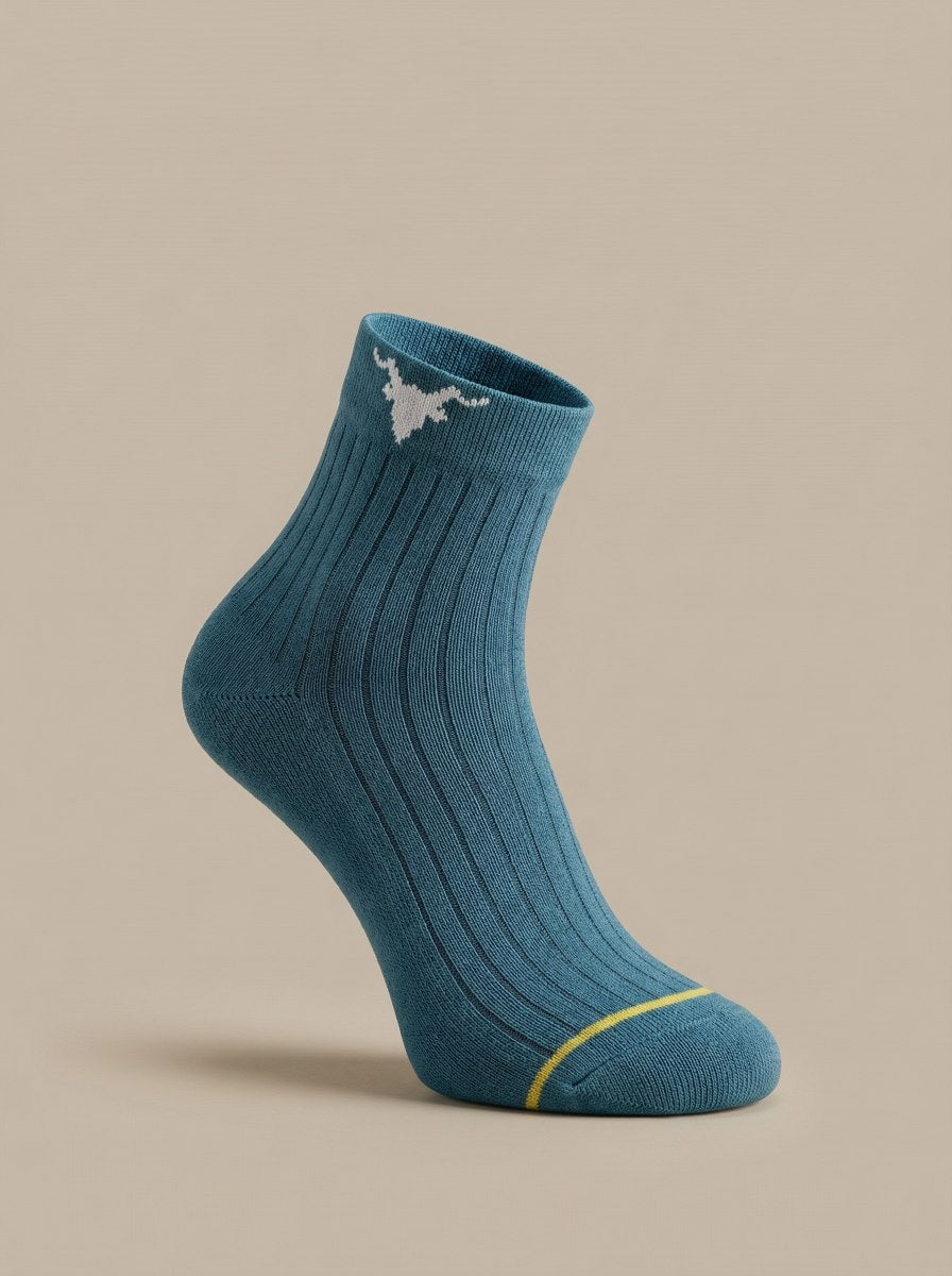 Signature Ribbed Quarter Series – 5-Pair Heritage Colour Pack
