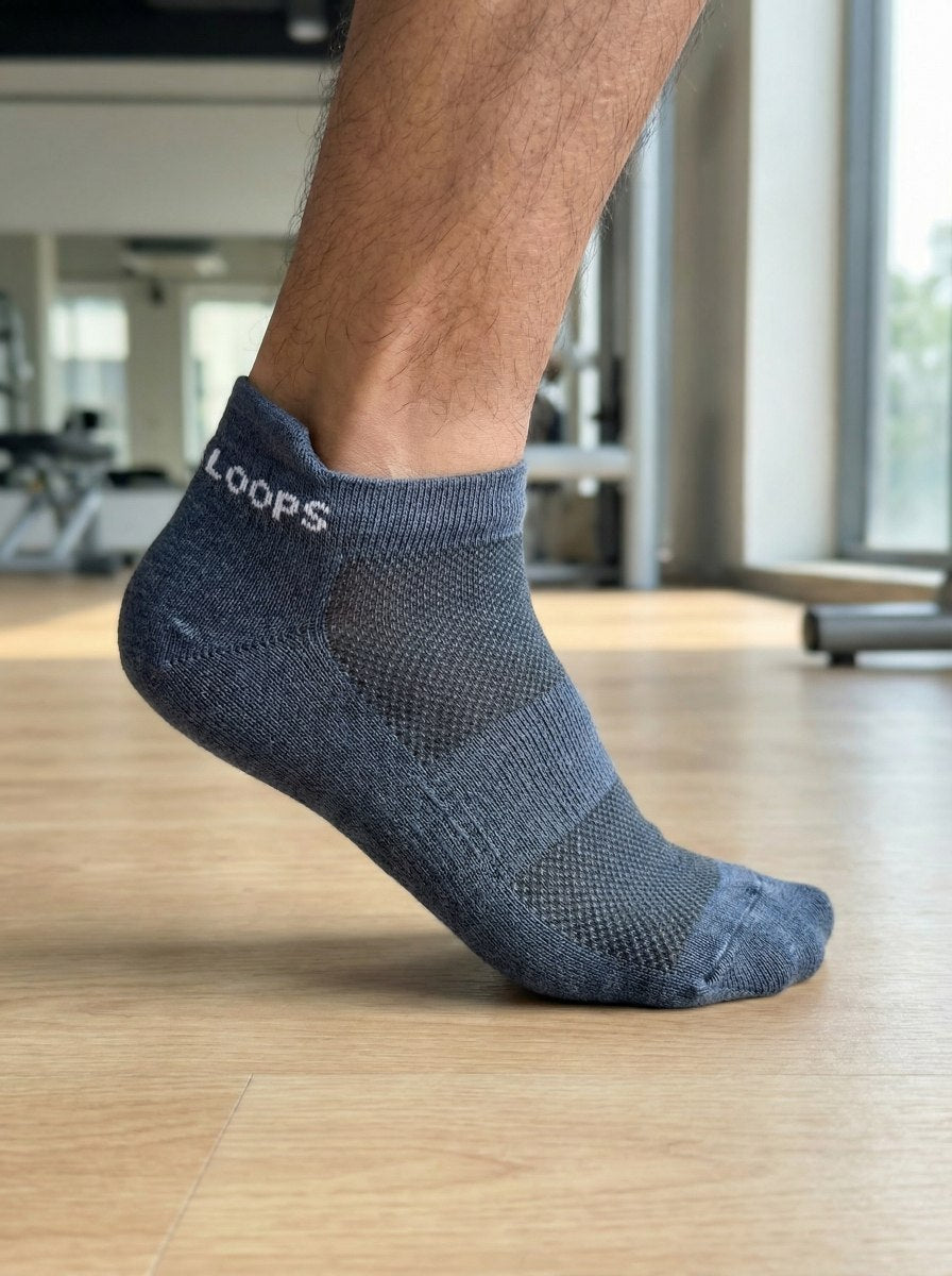 Velocity Series Low-Cut Socks – 8-Pair Active Colour Pack