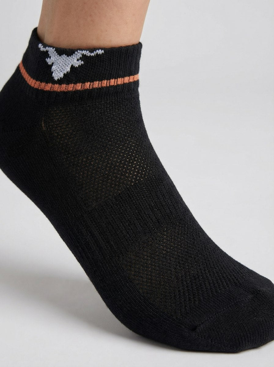 Breeze Series Mesh-Knit Ankle Socks – 5-Pair Pastel Pack