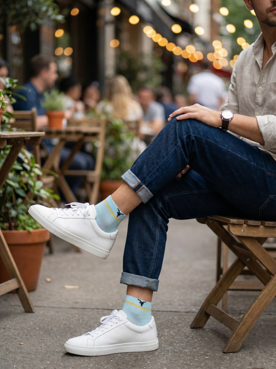 Breeze Series Mesh-Knit Ankle Socks – 5-Pair Pastel Pack