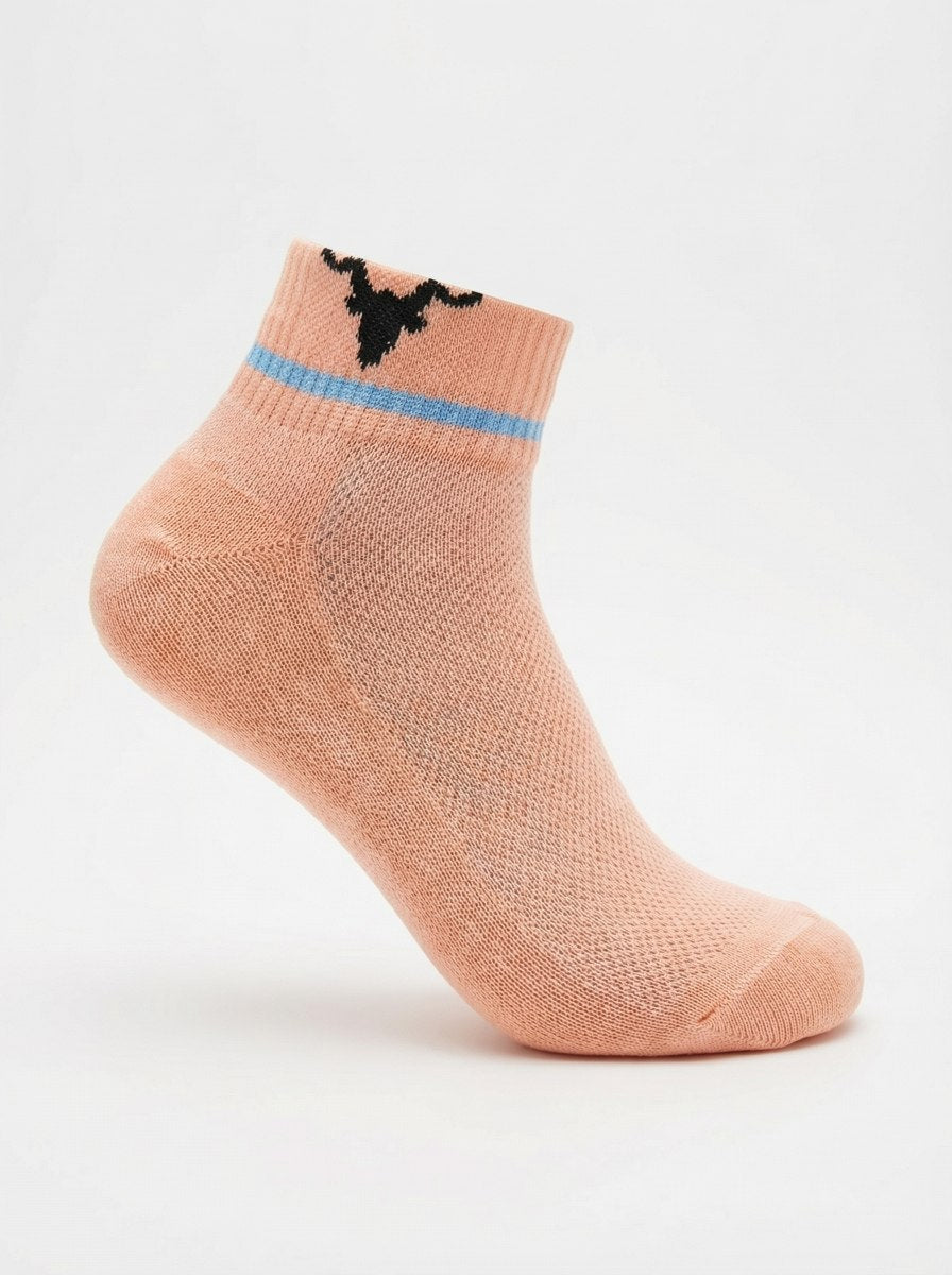 Breeze Series Mesh-Knit Ankle Socks – 5-Pair Pastel Pack