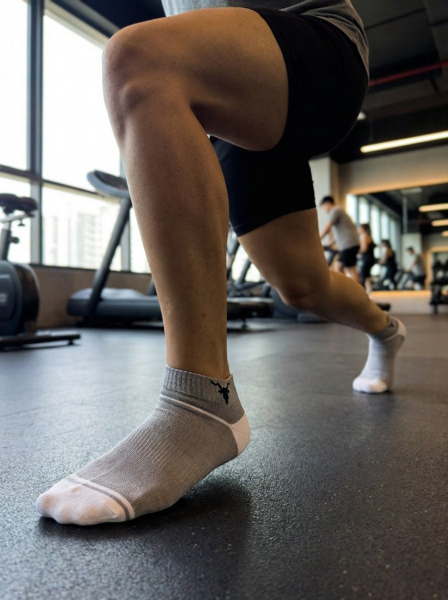 Pivot Series Active Ankle Socks – 5-Pair Colour Block Pack